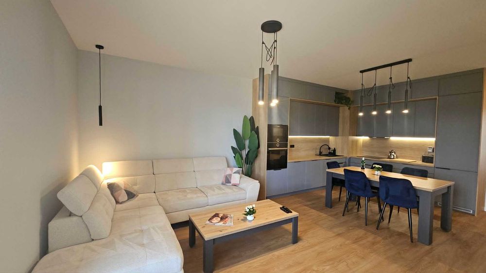 Apartament 3-pokojowy | DOKI Living, ul. Ks. Jerzego Popiełuszki 22FW pełni wyposażone | 67 m2  Gdańsk