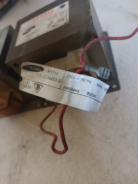 Transformator Samsung SHV-175ECR / 173EC 800W 2 szt mikrofalówka zgrze