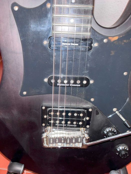 Guitarra Framus D Series Diablo Pro Preta