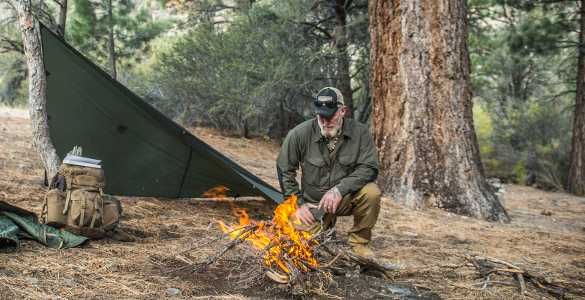 Poncho Przeciwdeszczowe US Helikon Woodland PL/ Pantera