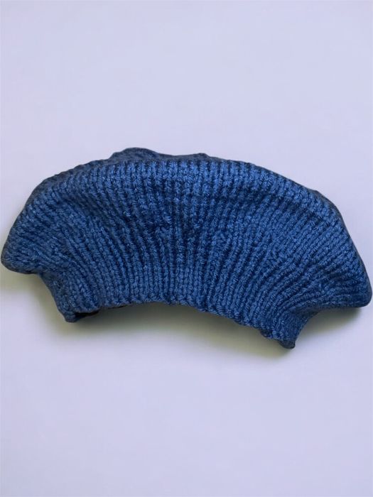 Вʼязаний берет + капор