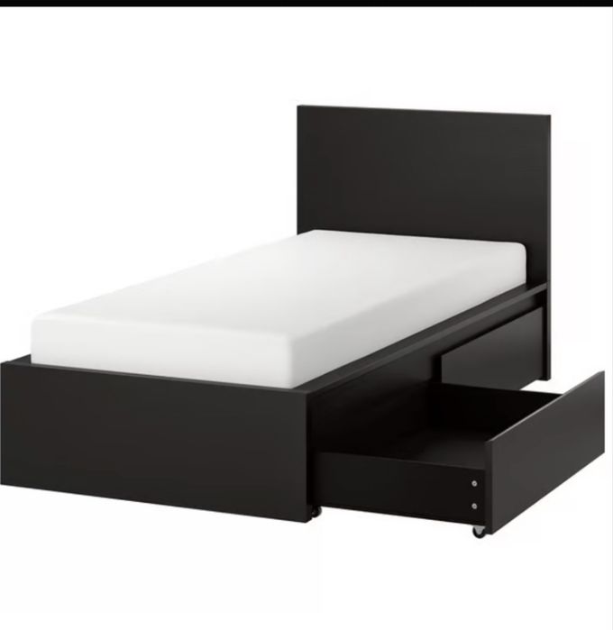 Cama MALM ikea 90x200cm
