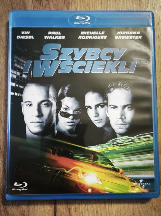 Szybcy i wściekli blu-ray jak nowy