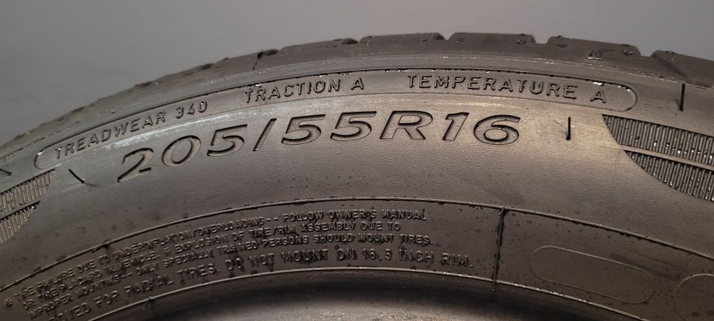 Шини 205/55 R16 DUNLOP Sport Germany 8мм резина Літо 2024 колеса гума