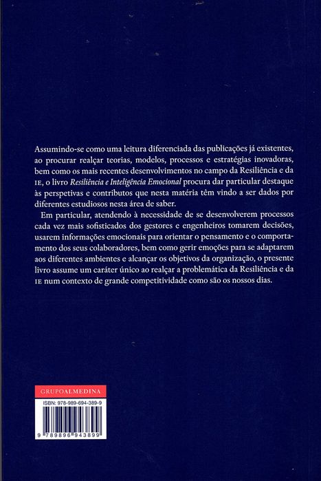 Resiliência e Inteligência Emocional, de Machado e Davim