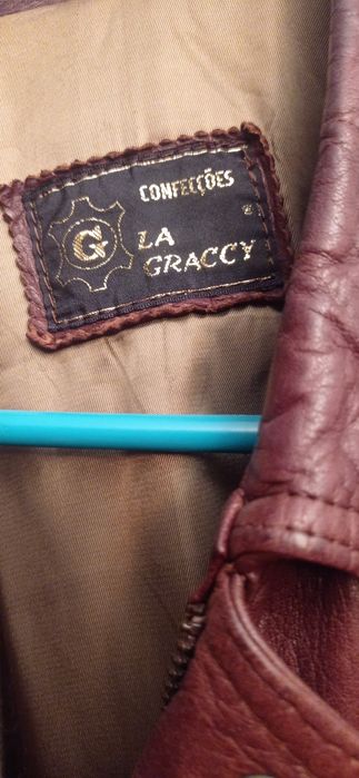 Casaca de homem em pele marca La Graccy XL