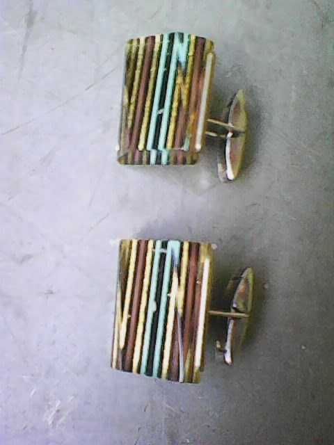 spinki do mankietow zabytkowe prl styl vintage tania wysylka 1zl