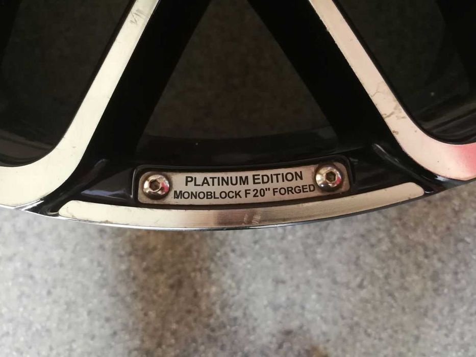 Felga Mercedes Brabus Platinum Edition Monoblock F 5x112 20' 9,5J ET38