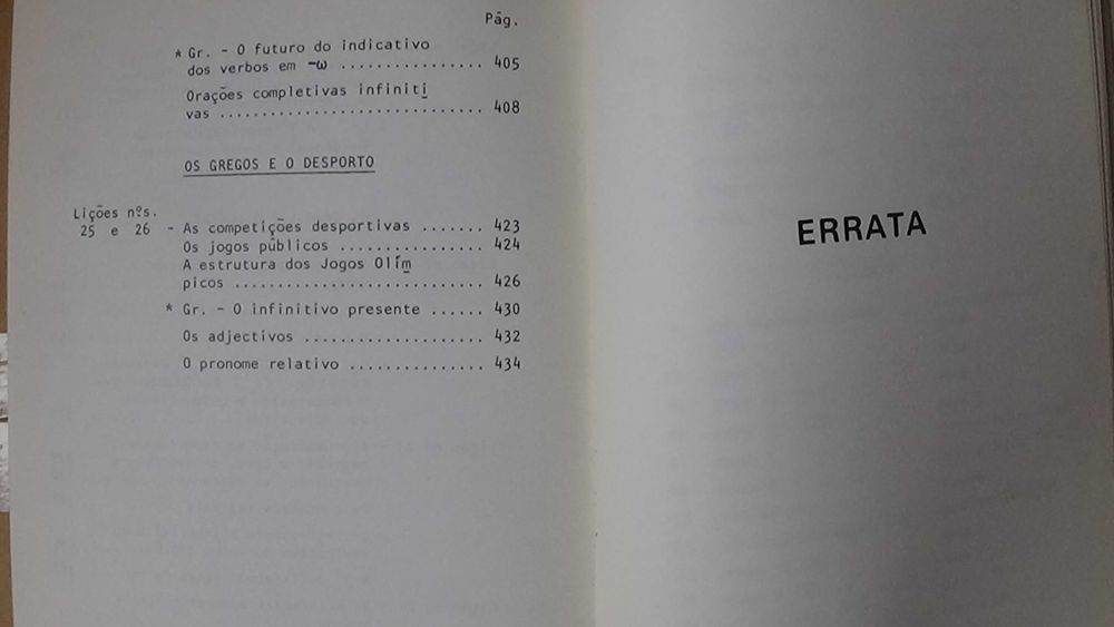 Grego - Volumes I e II