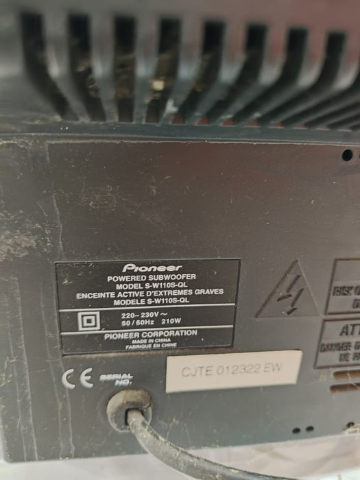 Subwoofer Pioneer