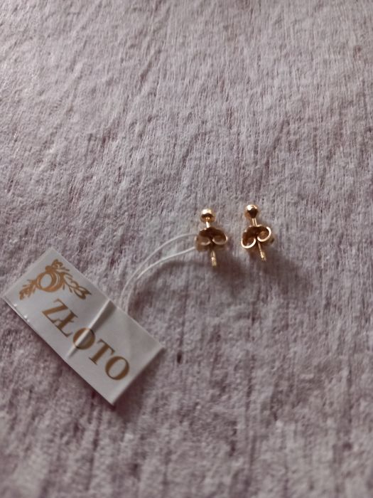 Kolczyki   złote