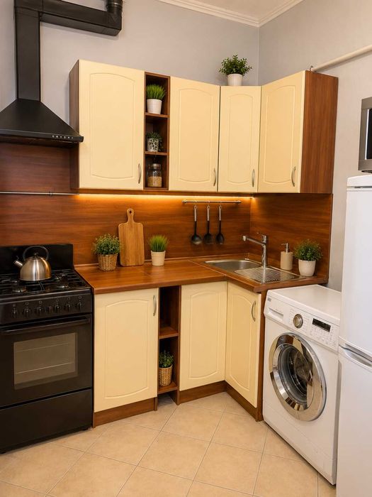Продаж квартири 33,6м² з подвір'ям  57,4м² клубний будинок від ВЛАСНИКА П.Борщагівка ЄОселя
