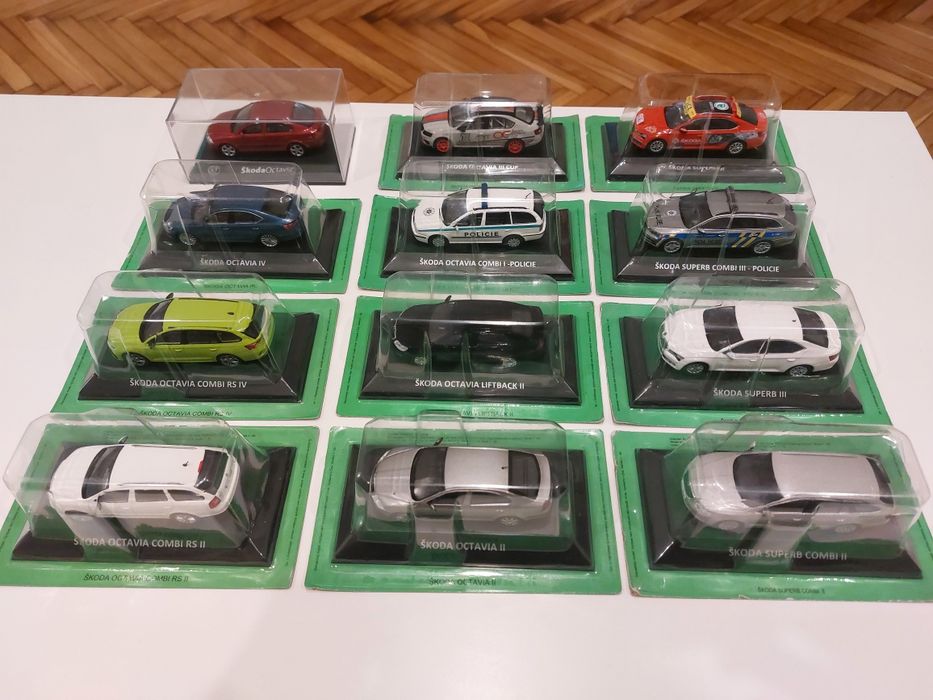 DeAgostini Skoda Fabia  III Hasici i inne  modeke Skoda [1/43]