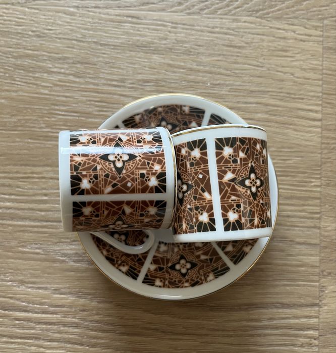 Conjunto de 2 chavenas de cafe