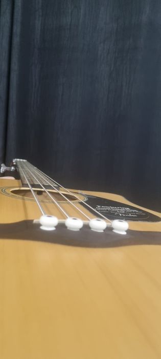 Baixo acustico fender + bolsa almofadada de transporte