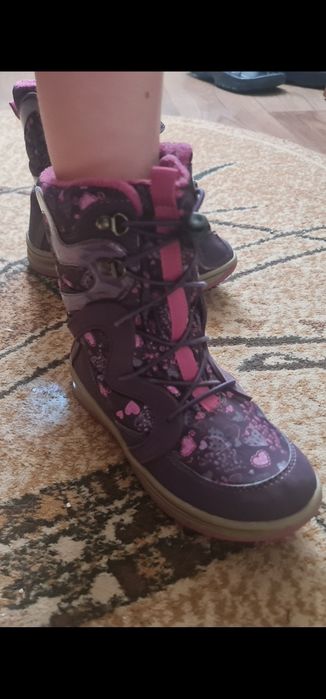 Зимові термо сапожки,черевики geox 31-32