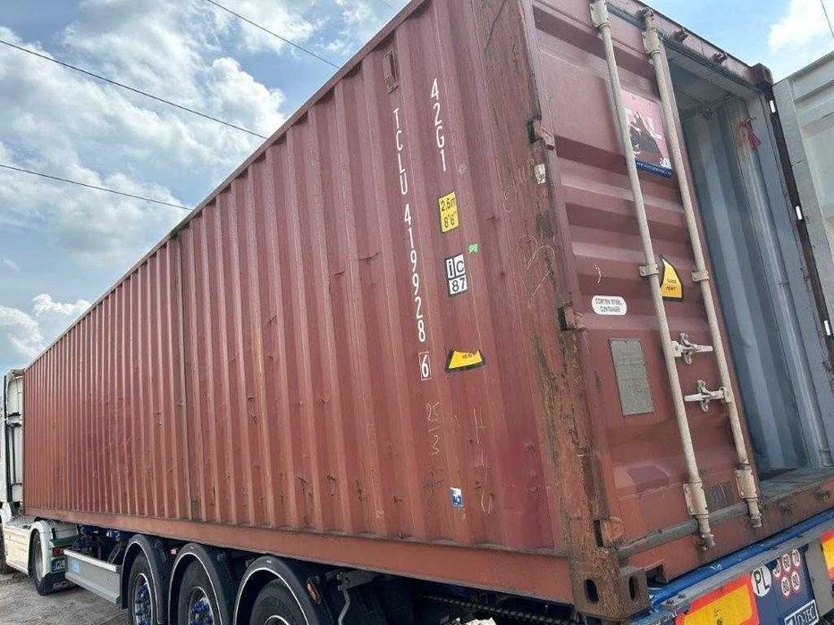 Kontener morski magazynowy budowlany 40 DV używany – TS-CONT