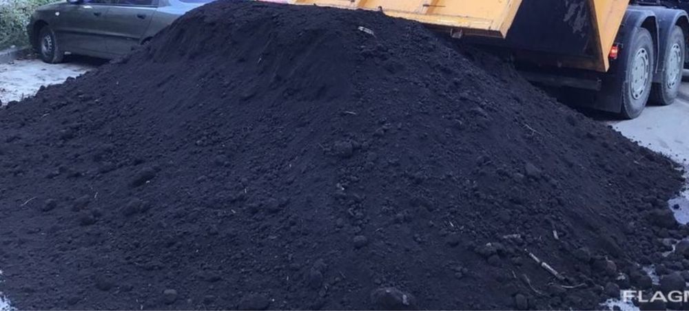 Чорнозем 100%, торфосуміш.Пісок.Щебінь.Відсів