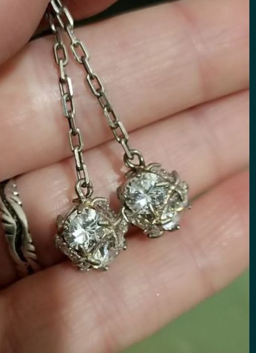 Серьги сережки 925 Украина серебро серебряные