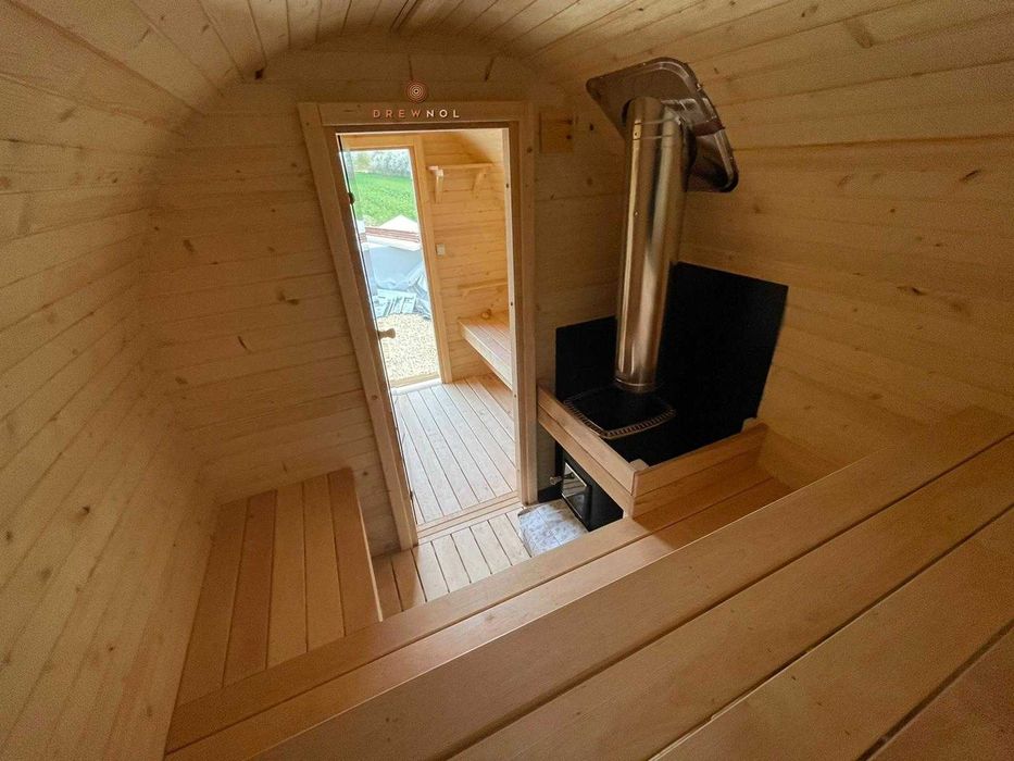 Sauna ogrodowa, sauna beczka , sauna owalna , sauna igloo, sauna Ren