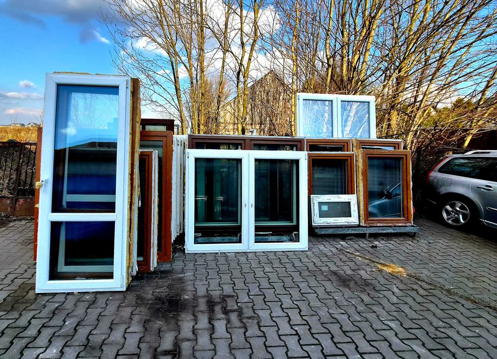 Sprzedam OKNA PCV Z DEMONTAŻU różne rozmiary.