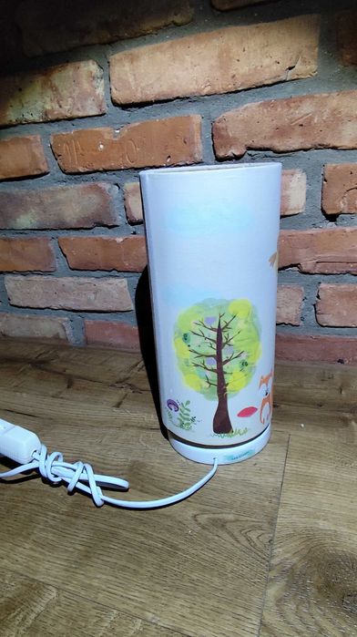 Lampka nocna Lamps&Company ze ściemniaczem i żarówką pokój dziecięcy