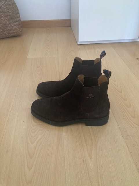 Botas chelsea 'Prepdale' GANT  em Castanho Escuro