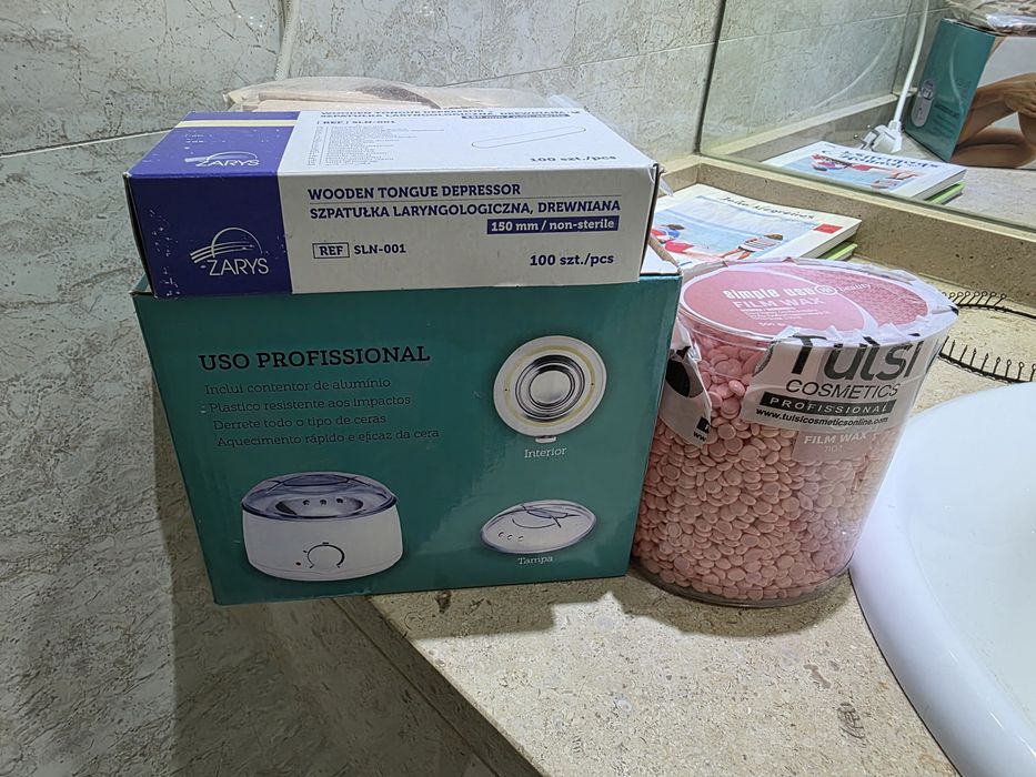 Panela para cera quente