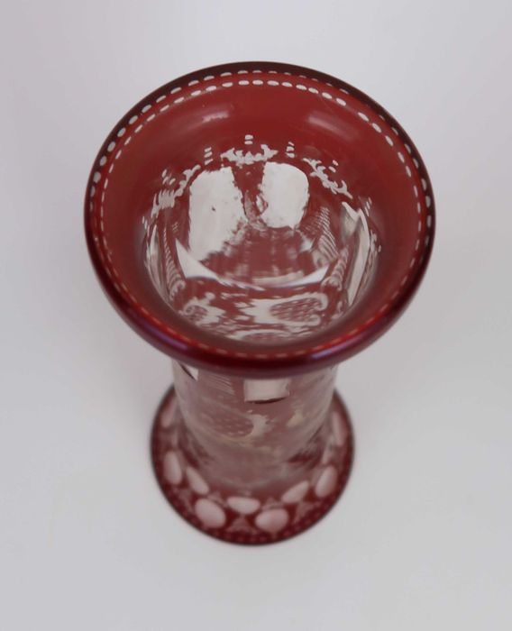Jarra em vidro Bohemian - 21 cm