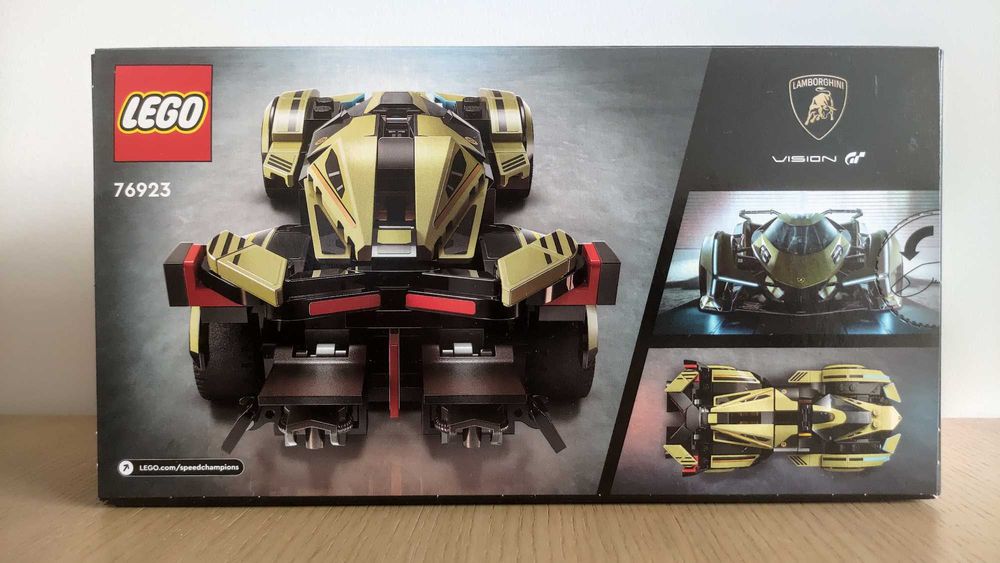 LEGO Speed Champions 76923 Supercarro Lamborghini Lambo V12 Vision GT