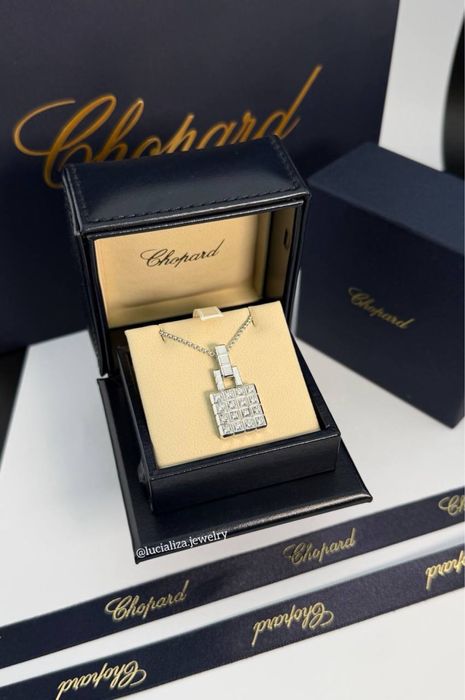 Кольє Chopard Оригінал  Колекція Ice Cube золото 750