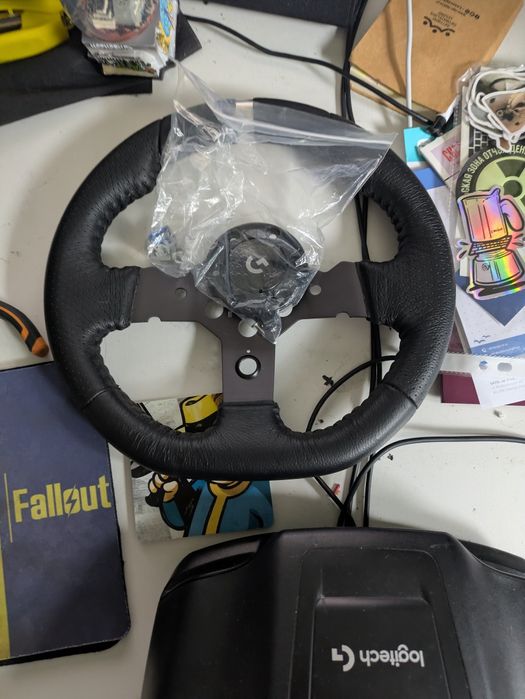 Zestaw Logitech G920 (Xbox / PC) + Shifter + Mod F1 / GT Red Bull