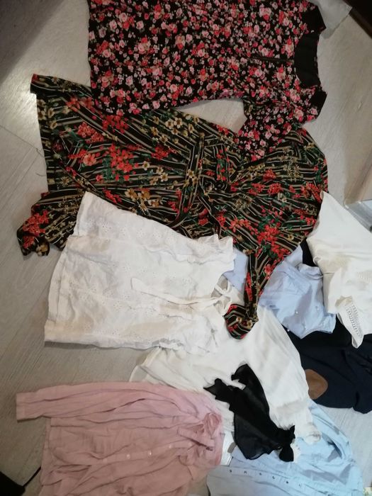 zestaw ubran xs koszule,marynarka,sukienka zara