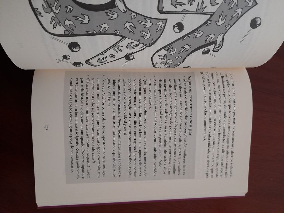 Livro " A arte de saber vestir "