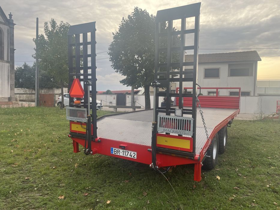 Teboque agricola porta maquinas 10t