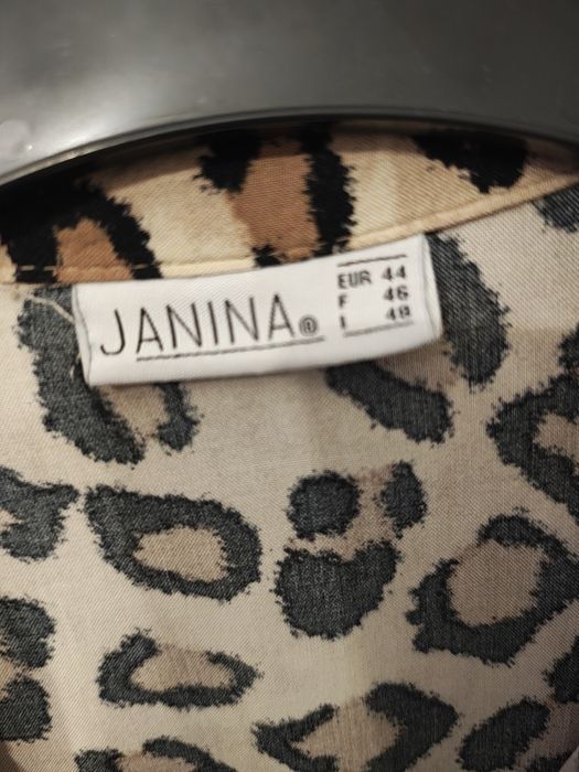 Damska sukienka maxi print panterka