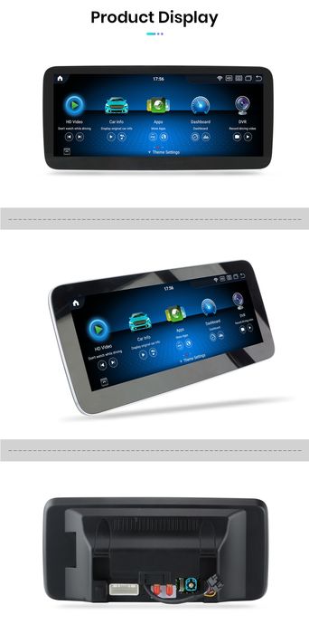 Rádio 10,25" android CARPLAY mercedes Classe A GLA W176 C117 x156 NOVO