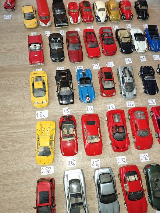 Bburago, Maisto, Revell, Polistil, Road legends 1/18