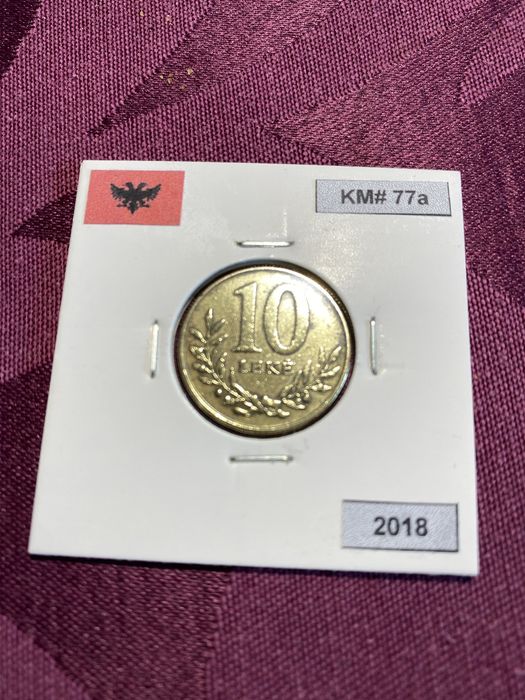 Moeda Albânia (2018)