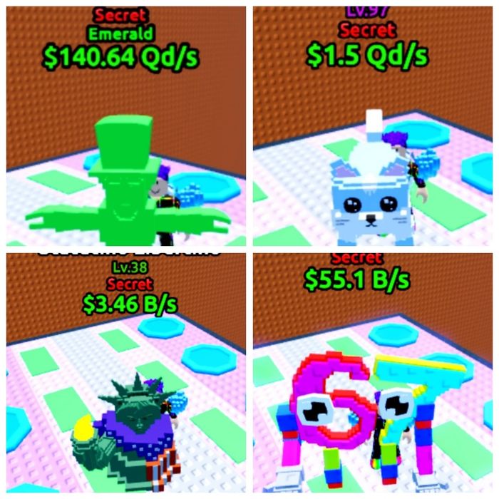 Брейнроти в Escape Tsunami For Brainrots