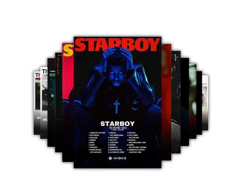 POSTERS ( DIGITAIS ) THE WEEKND