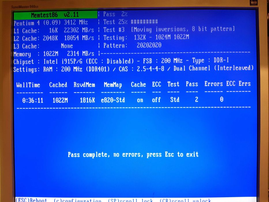 Komputer do retro gier - Pentium IV 650 3,4GHz + Quadro FX1500 (mod)