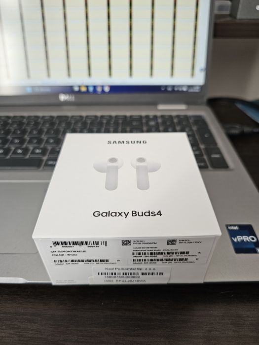 Samsung Galaxy Buds 4 Białe. Dostępne na już. Dystrybucja Plus