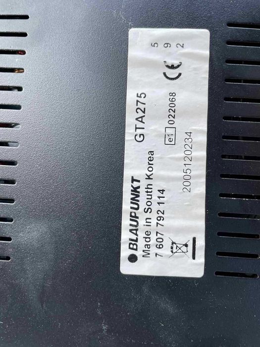 Wzmacniacz Blaupunkt GTA 275