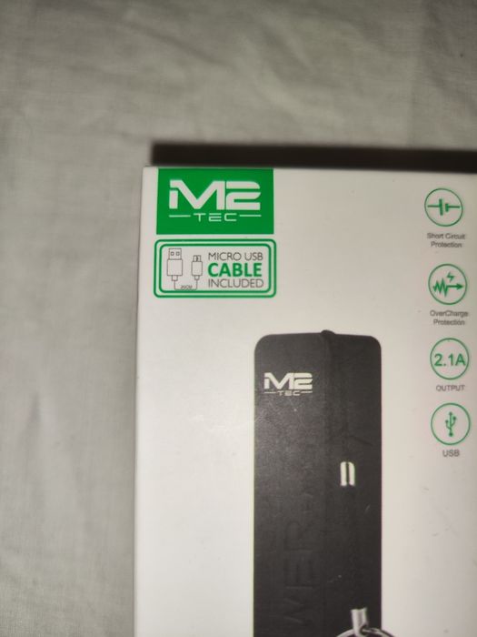 Powerbank m2tec | NOVA EM CAIXA64740666515329121