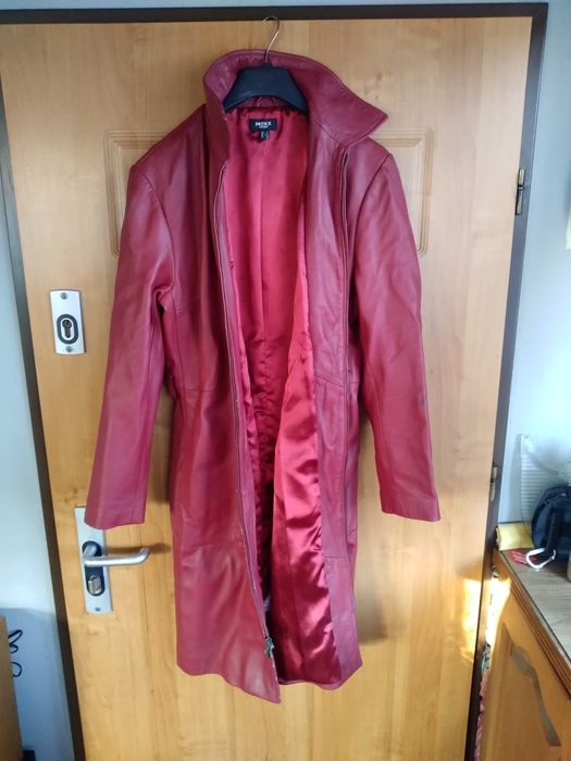 Płaszcz skórzany damski Mexx rozmiar 38