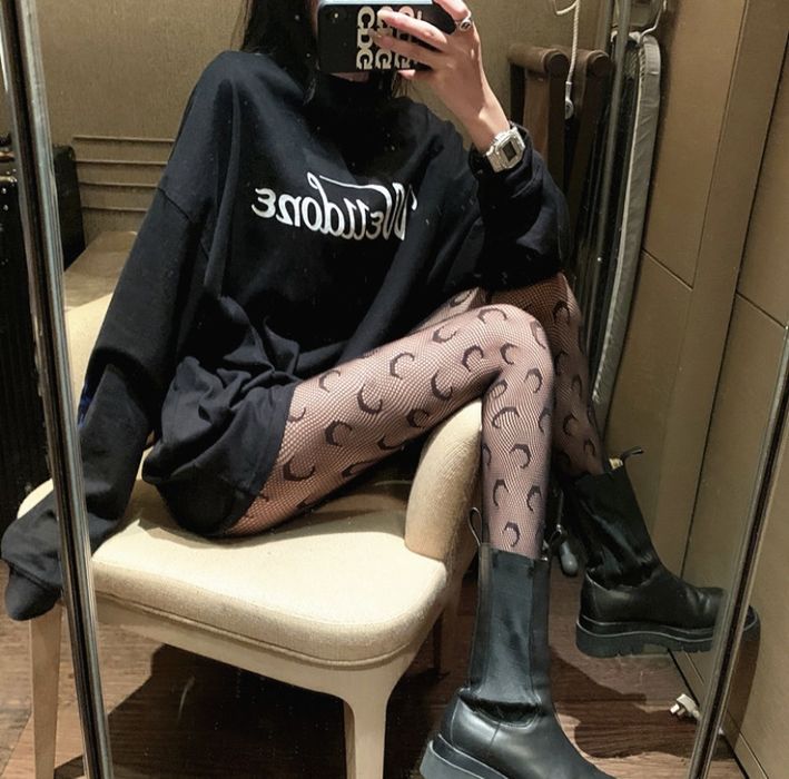 панчохи чулкі колготки в сетку еротична білизна полумесяц