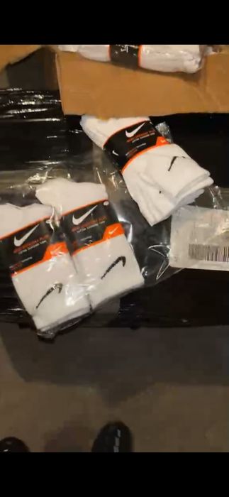 Skarpety nike białe