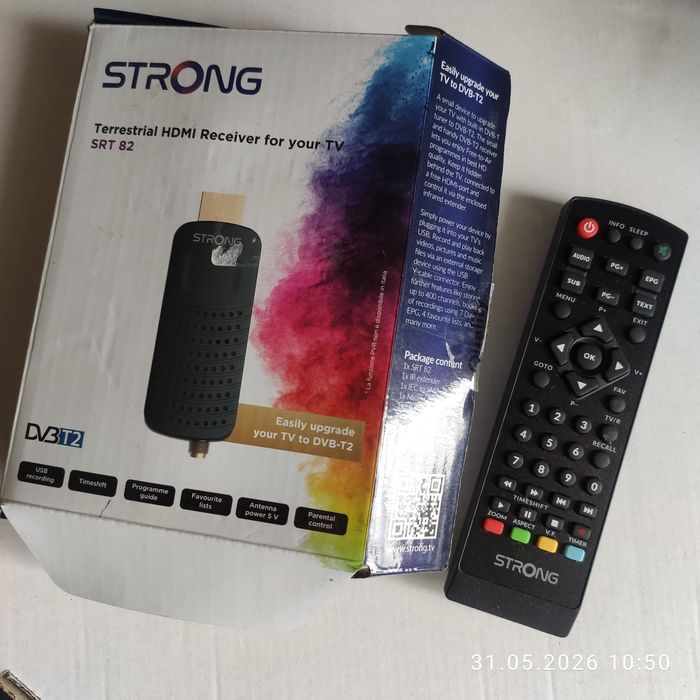 Dekoder DVBT 2  Strong