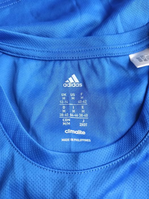 Koszulka sportowa Adidas rozmiar 12-14 lat kolor niebieski